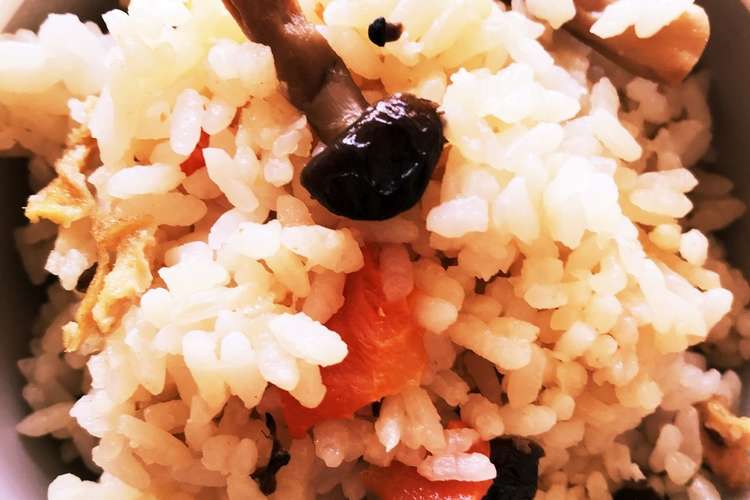 30分でできる炊き込みご飯風 混ぜご飯 レシピ 作り方 By ななみっすくす クックパッド 簡単おいしいみんなのレシピが377万品