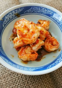 お弁当に❗海老のスイートチリ炒め❤