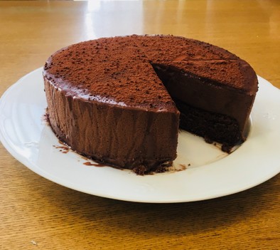 ラム酒香る 大人のチョコムースケーキの写真