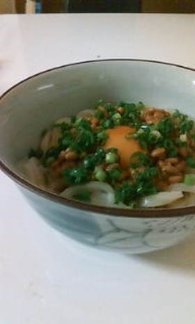 超簡単!!ヘルシー納豆うどん