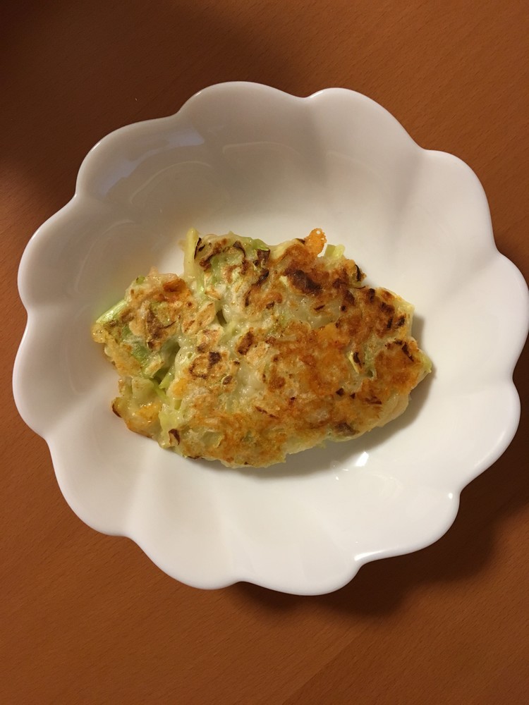味噌マヨの簡単お好み焼きの画像