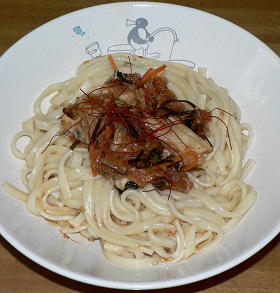 ゴマだれキムチうどん