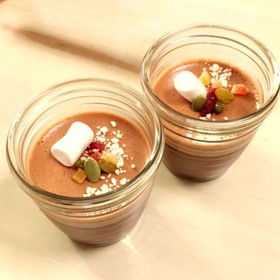 簡単、濃厚、バレンタインにチョコムース