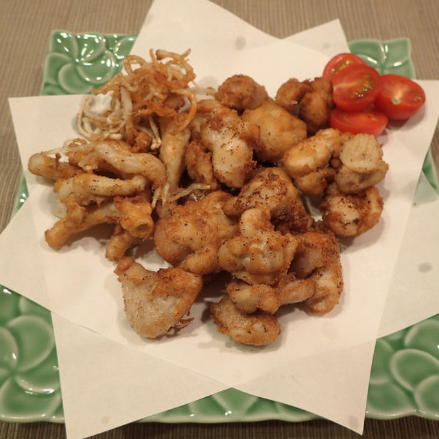 タコの道具の唐揚げ レシピ 作り方 By あおもりの肴 クックパッド 簡単おいしいみんなのレシピが354万品