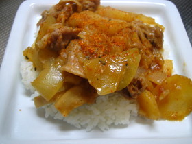 ♪『くうすみそ』のぽてとん丼♪