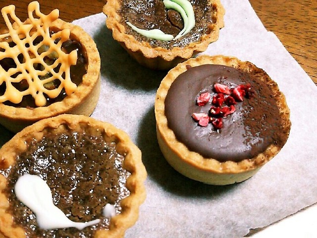 簡単ミニチョコタルト レシピ 作り方 By りゆーた クックパッド 簡単おいしいみんなのレシピが356万品