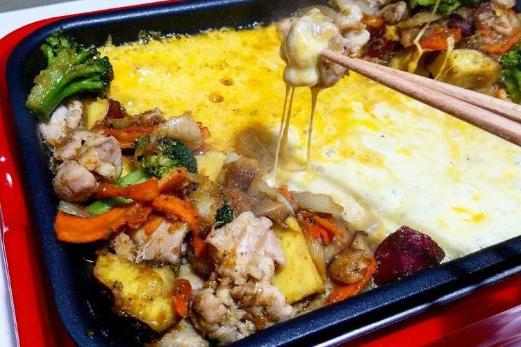 焼肉のタレで辛くないチーズタッカルビ レシピ 作り方 By もちうさたん クックパッド 簡単おいしいみんなのレシピが375万品