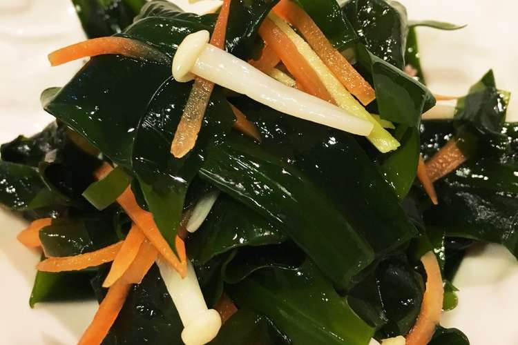 生わかめの和え物 大量消費にも レシピ 作り方 By なおともしん クックパッド 簡単おいしいみんなのレシピが352万品