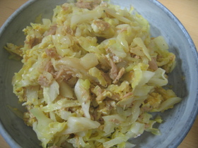 みんな大好き♪ツナ玉キャベツ