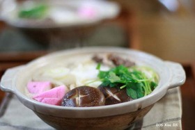 簡単鍋焼きさぬきうどん