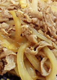 生姜焼きに匹敵❤豚肉と玉葱のトンテキ炒め