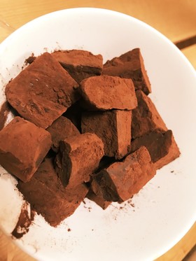 余ったリキュールで大人生チョコ