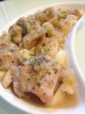 ビールにぴったり★鶏のにんにく煮込み★
