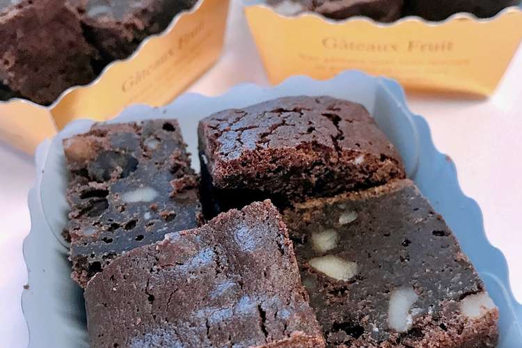 しっとり濃厚チョコブラウニー レシピ 作り方 By はーとの女王 クックパッド 簡単おいしいみんなのレシピが352万品