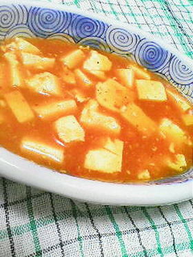 我が家のヘルシーマーボー豆腐☆