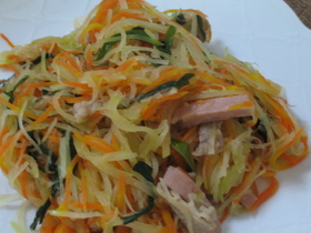 沖縄料理☆パパイヤイリチー(炒め)
