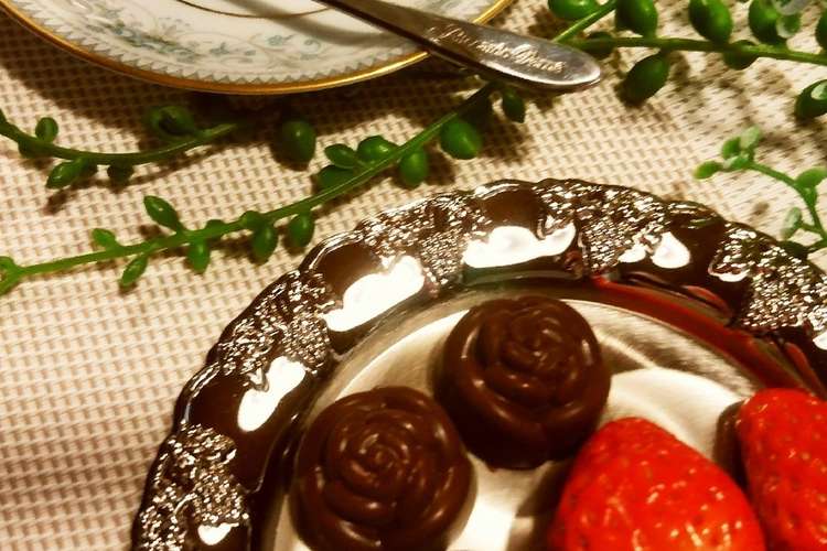 バレンタインに可愛い薔薇型ホットチョコ レシピ 作り方 By 楽ちん楽ちん クックパッド 簡単おいしいみんなのレシピが350万品
