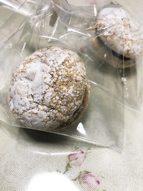 簡単チョコサンドブッセ
