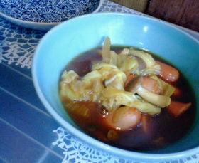 キャベツがおいしい カレースープ