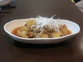 豚肉と大根のカレー煮