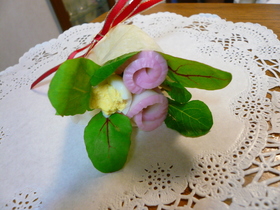 パーティにいかが?食べられる花束