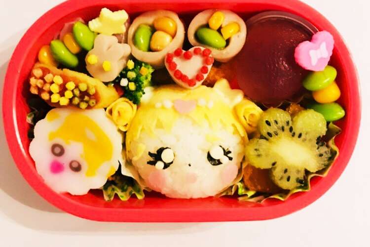 プリキュア はぐたん弁当 キャラ弁 レシピ 作り方 By もこにゃん クックパッド