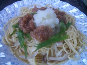 ノンオイル☆和風パスタ