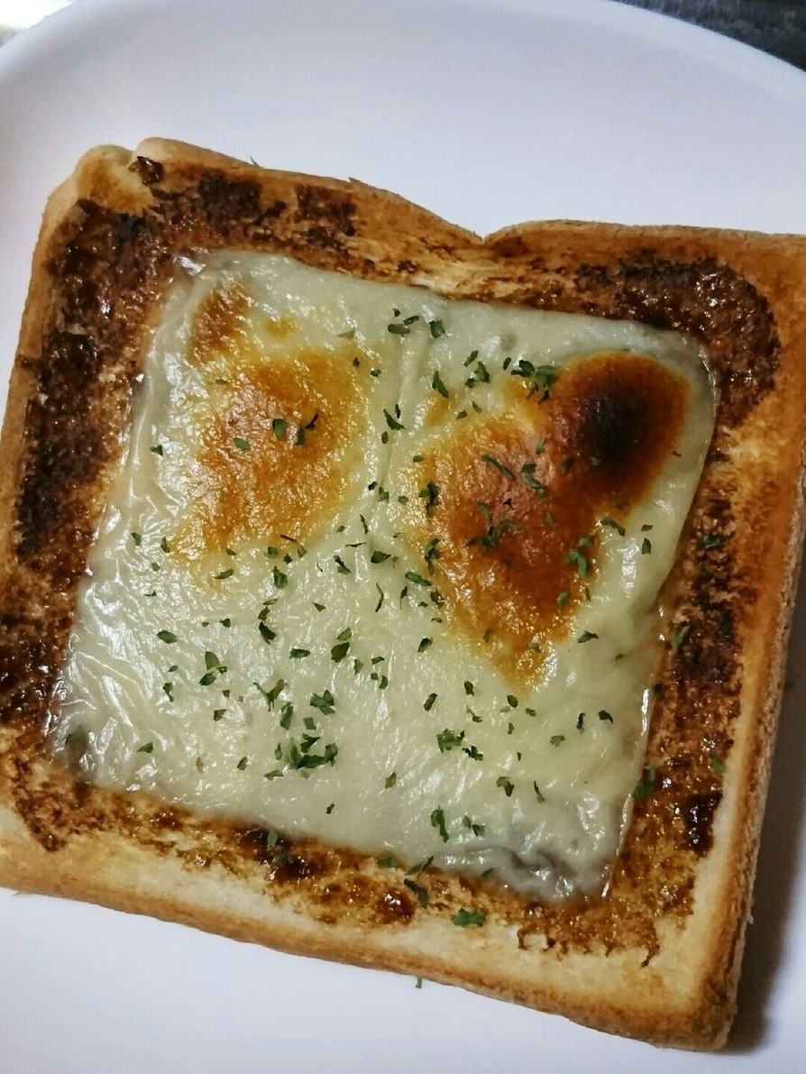 海苔の佃煮のチーズトースト(○´艸｀)の画像