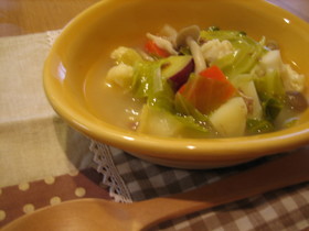 ~。:*食べ~るスープ*:。~