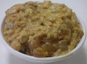 ささみで親子丼