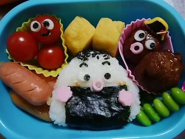 簡単 キャラ弁アニメこにぎりくんおにぎり レシピ 作り方 By そう