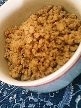 失敗しない鶏そぼろ