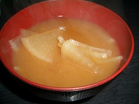 簡単☆大根ダケの味噌汁
