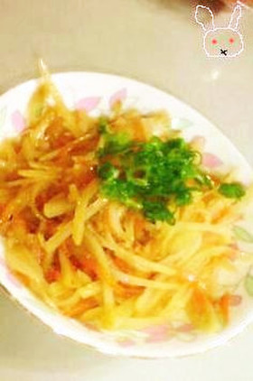 中華風★シャッキリじゃがいものキンピラ