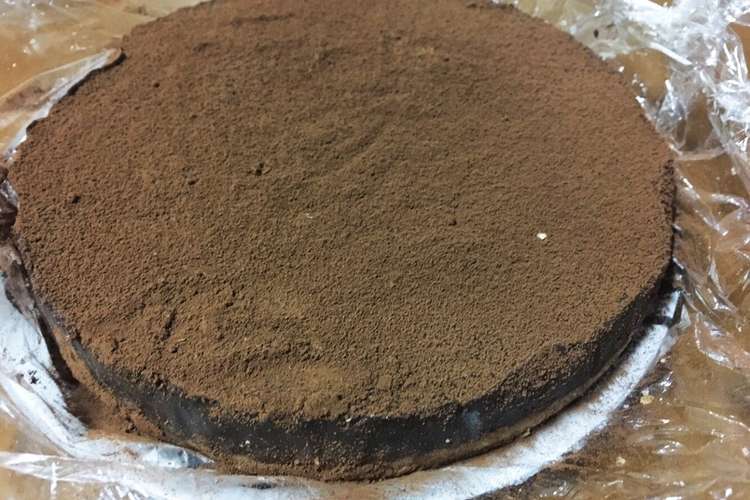 オーブンいらず 生チョコケーキ レシピ 作り方 By みーちゃん クックパッド