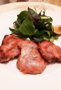豚フィレ肉のサルティンボッカ