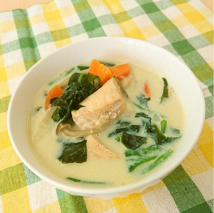まごわやさしい　体にもやさしいスープ
