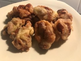 金時豆の天ぷら(室戸市)