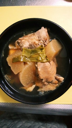 今日の晩ご飯 ぶり大根