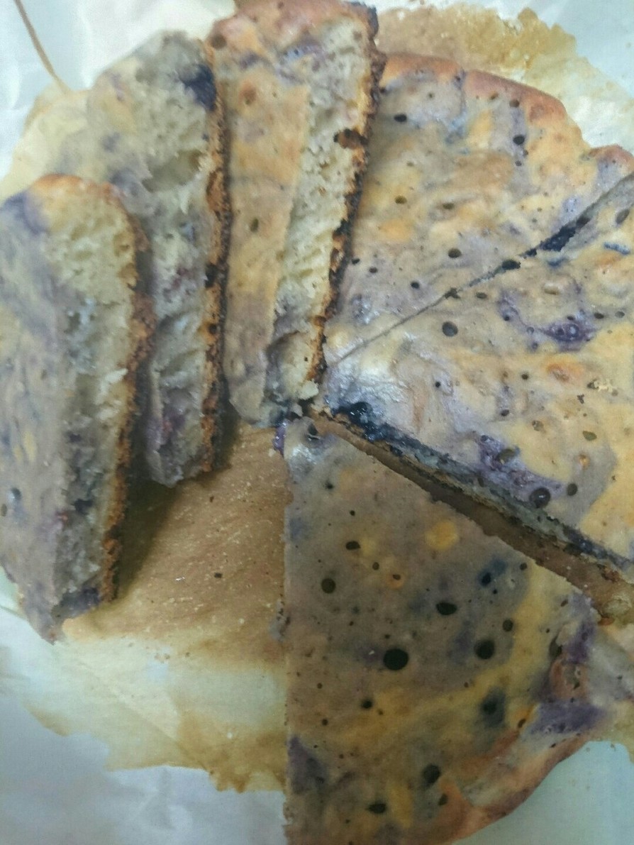 冷凍ラズベリーのマーブルケーキの画像