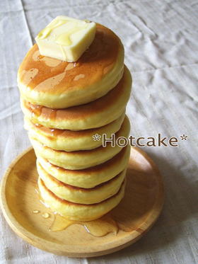 リラックマ風?重ねてホットケーキ♪