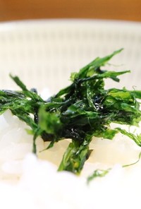 青海苔の一番美味しい食べ方　超簡単！