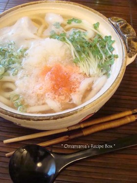 明太みぞれうどん