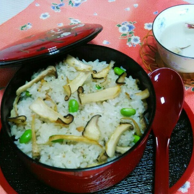 エリンギの想い 松茸風味ご飯 レシピ 作り方 By クックi7i5l1 クックパッド