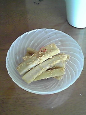 ゴマ味噌酢ごぼう