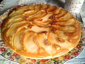 フライパンで出来る☆林檎の簡単ケーキ♪