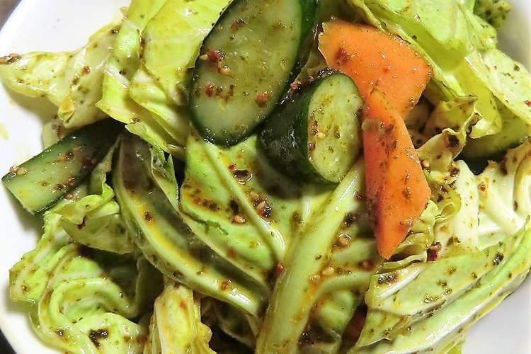 やみつきに 春キャベツと人参の生七味和え レシピ 作り方 By 小世界 クックパッド 簡単おいしいみんなのレシピが358万品