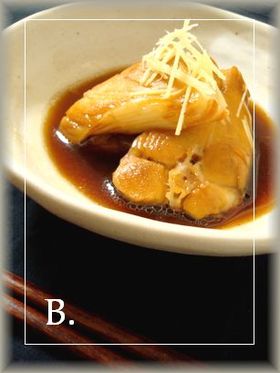 カレイの煮付け