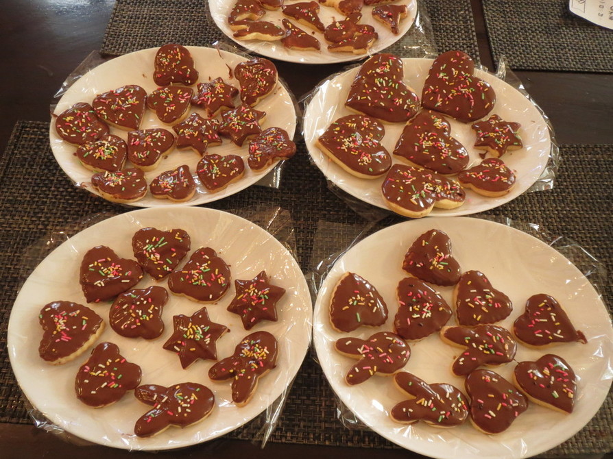 バレンタインチョコクッキーの画像