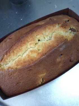 ドライフルーツ超たっぷり!パウンドケーキ